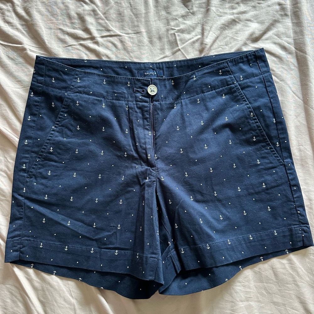 Nautica Navy Blue Women's Shorts